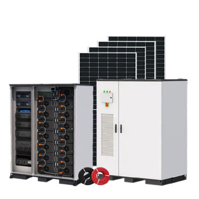 100KW 215KWh Industrial & Commercial Energy Storage System Inverter Battery All In One Solar System